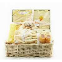 Baby Basket tray Yellow